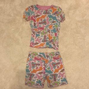 Girls Mermaid Summer pajama set